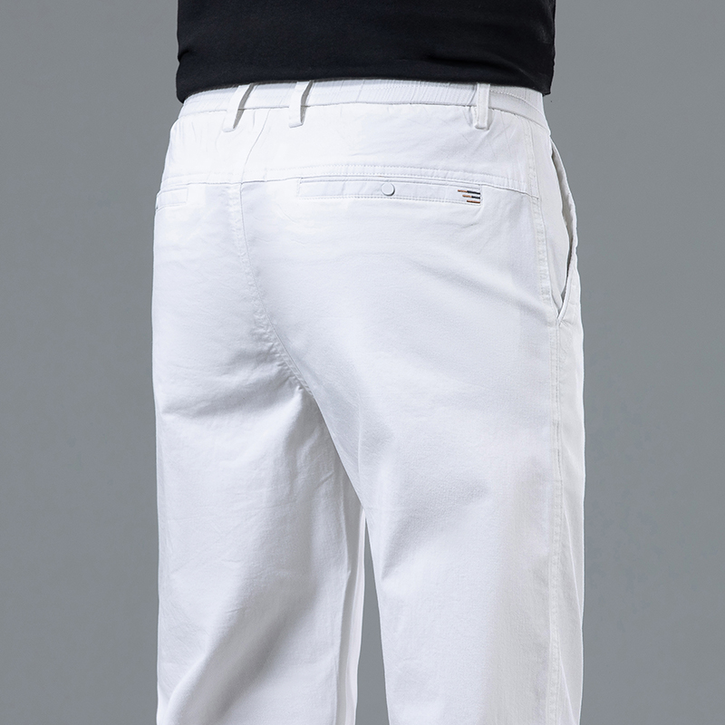 Summer Clothing Brands - Pantalones blancos rectos y ligeros de