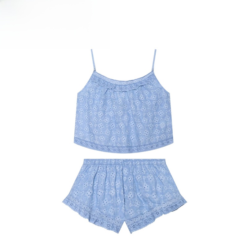 Summer Clothing Brands - Conjunto de pantalones cortos bordados a