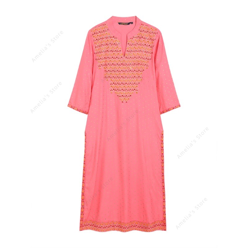 Kurta para Mujer, Kurti Indio  - Summer Clothing Pakistan reseña y precio