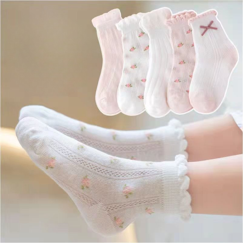 Calcetines para niñas con boni - Summer Clothing Baby Girl reseña y precio