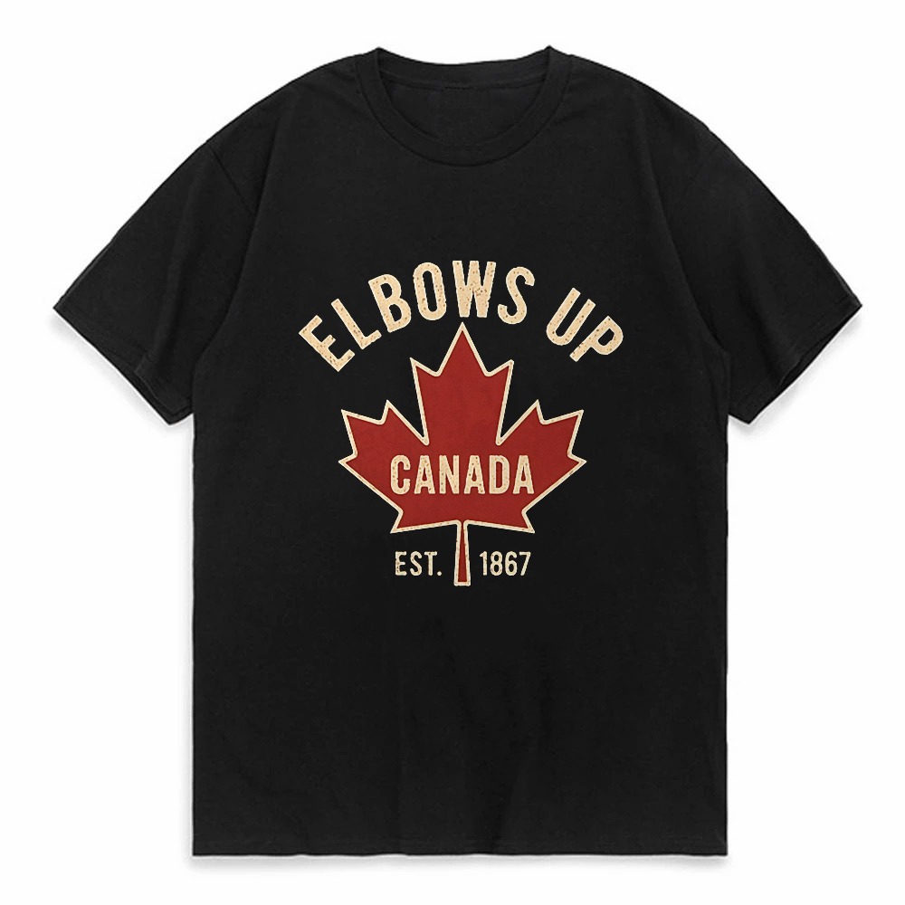 Camiseta Elbows Up Canada para - Summer Clothing Women Canada reseña y precio